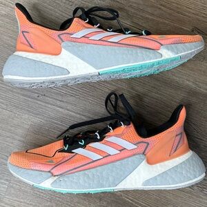 Adidas Men’s X9000L4 Heat.RDY Running Shoe, Orange, size 8